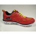 Zapatos de running de verano rojo casual para hombre